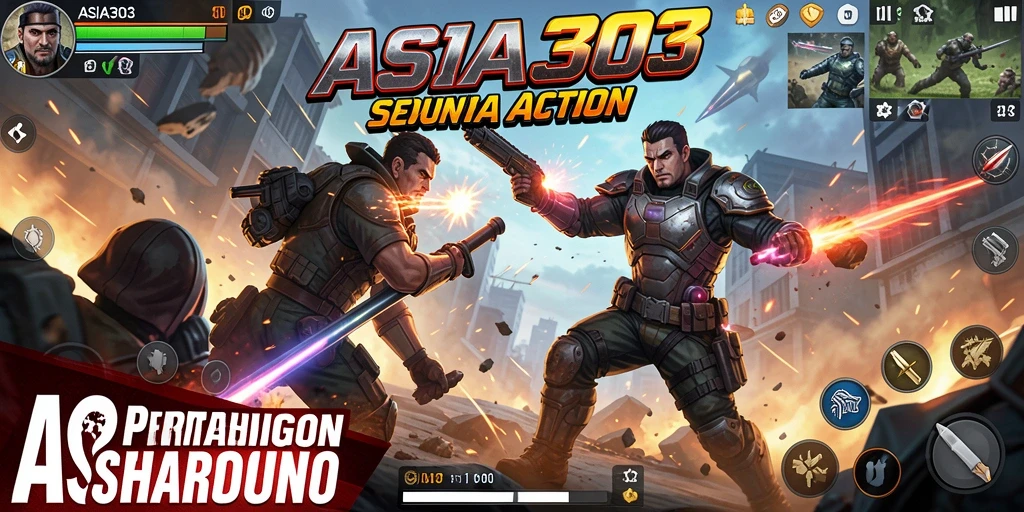 Tangkapan layar ASIA303 menampilkan aksi seru dan intens dalam game Action.
