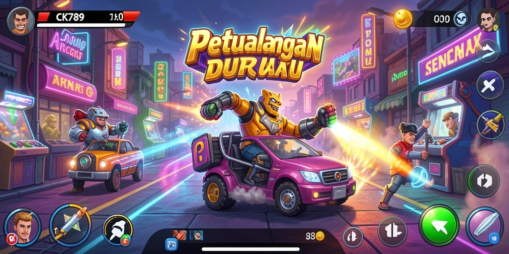 Tampilan gameplay CK789 yang menegangkan dan seru.