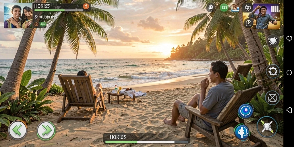 Tangkapan layar HOKI65 menampilkan grafis berwarna-warni dan gameplay yang seru.