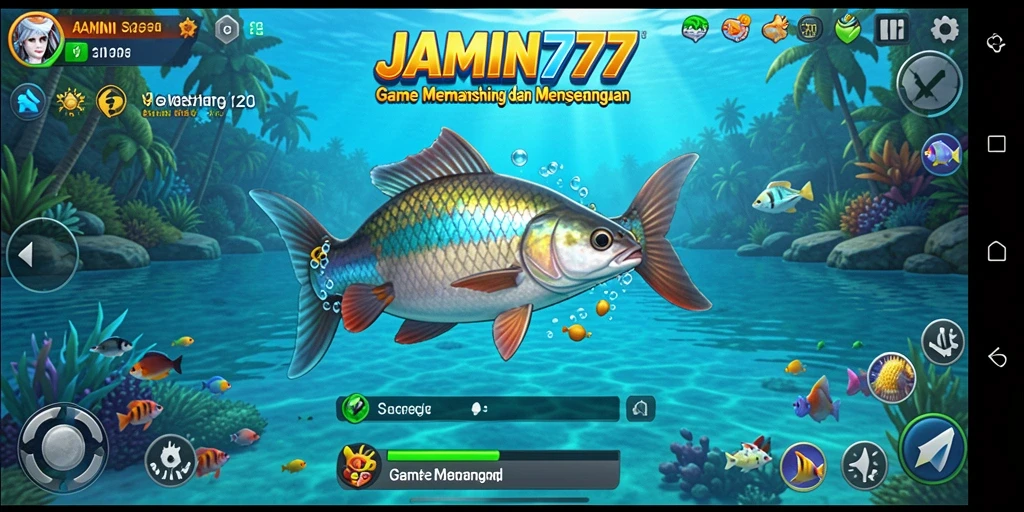 Tangkapan ikan yang menarik dalam gameplay JAMIN777.