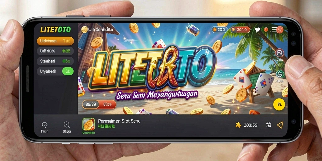 Screenshot gameplay LITETOTO menampilkan mesin slot yang menawan dan fitur bonus.