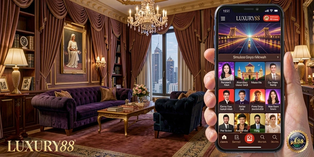 Tampilan menawan dari gameplay LUXURY88 yang mengasyikkan.