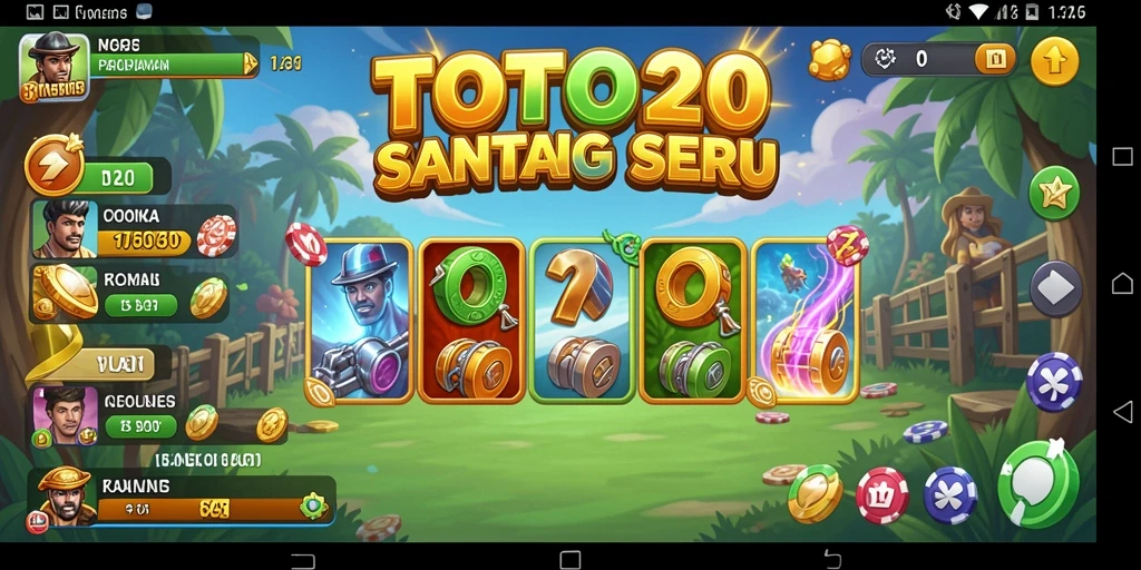 Tampilan gameplay TOTO20 yang menarik dan menyenangkan saat dimainkan.