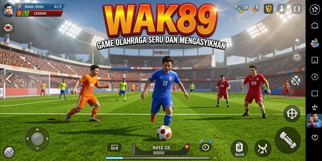 Tampilan menarik dari gameplay olahraga WAK89 yang mengasyikkan.