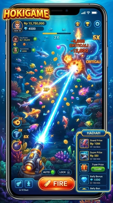 Tampilan daftar aplikasi terbaru di hokigame.